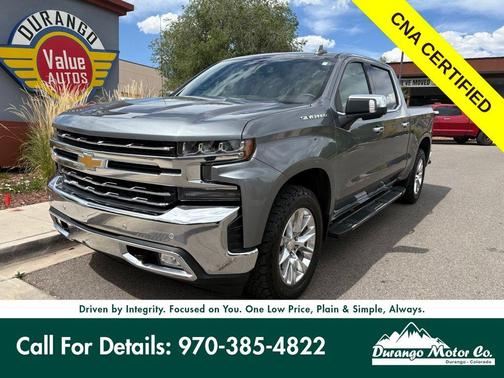 Satin Steel Metallic 2021 Chevrolet Silverado 1500 LTZ