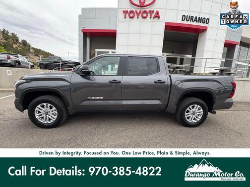 Magnetic Gray Metallic 2025 Toyota Tundra SR5