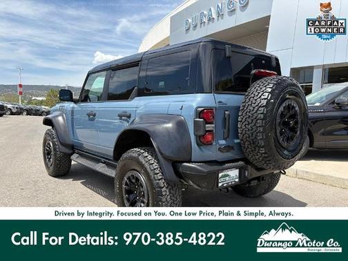 AZURE GRAY MET TRI-COAT 2025 Ford Bronco RAPTOR
