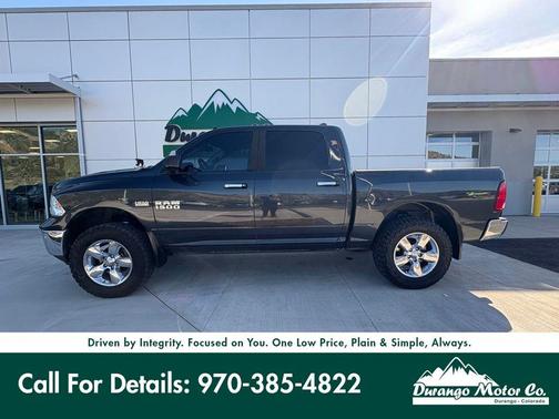 Maximum Steel Metallic 2017 RAM 1500 Big Horn