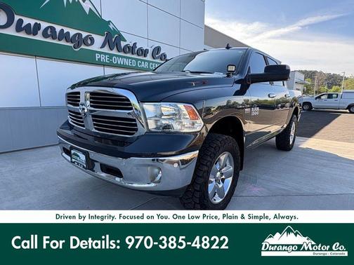 Maximum Steel Metallic 2017 RAM 1500 Big Horn