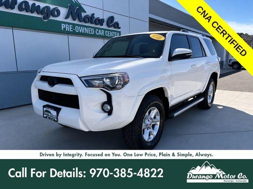 Super White 2019 Toyota 4Runner SR5 Premium
