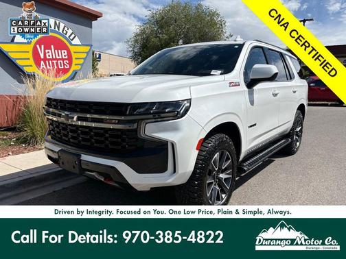 Iridescent Pearl Tricoat 2021 Chevrolet Tahoe Z71
