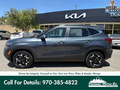 Gravity Gray 2025 Kia Seltos EX