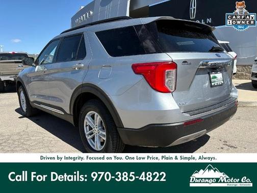 ICONIC SILVER METALLIC 2022 Ford Explorer XLT