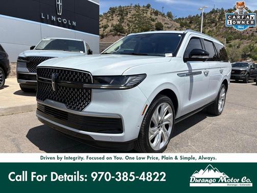 Crystal White 2025 Lincoln Navigator Reserve