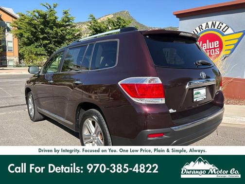 Sizzling Crimson Mica 2012 Toyota Highlander Limited