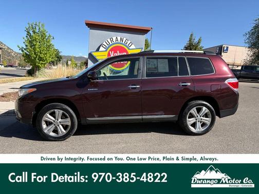 Sizzling Crimson Mica 2012 Toyota Highlander Limited