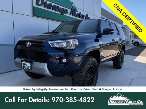 Nautical Blue Metallic 2022 Toyota 4Runner TRD Off Road Premium