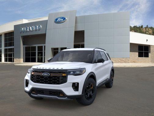 Star White 2026 Ford Explorer Tremor