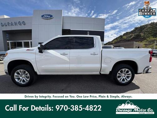 Iridescent Pearl Tricoat 2024 Chevrolet Silverado 1500 LTZ