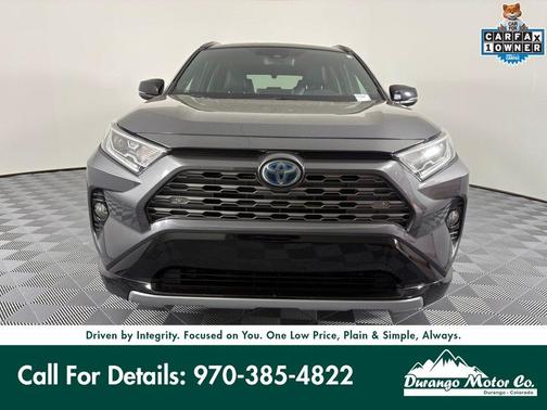 Midnight Black Metallic 2021 Toyota RAV4 Hybrid XSE