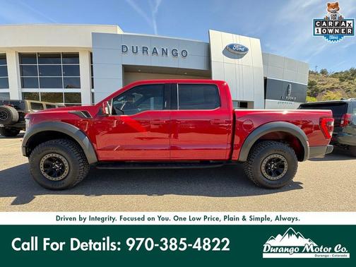 Rapid Red Metallic Tinted Clearcoat 2022 Ford F-150 Raptor
