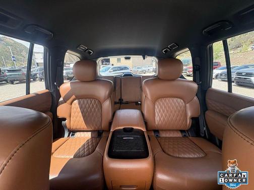 Aspen White 2024 INFINITI QX80 SENSORY