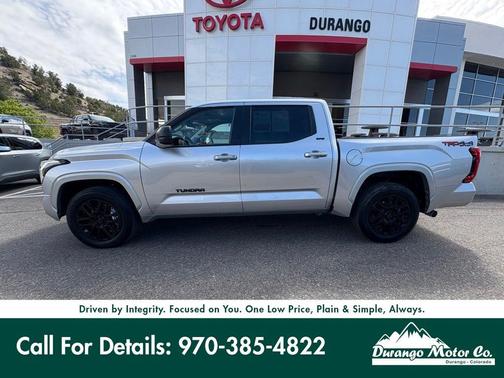 Celestial Silver Metallic 2024 Toyota Tundra SR5
