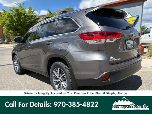 Predawn Gray Mica 2019 Toyota Highlander XLE