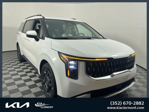 Snow White Pearl 2026 Kia Carnival Hybrid EX