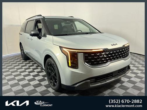 Ivory Silver 2026 Kia Carnival SX Prestige