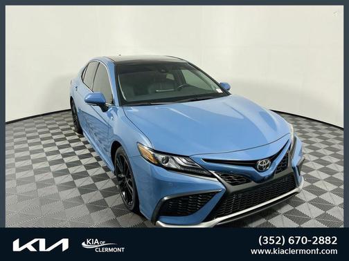 Cavalry Blue 2023 Toyota Camry XSE