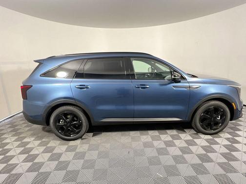 Mineral Blue 2026 Kia Sorento Hybrid SX Prestige