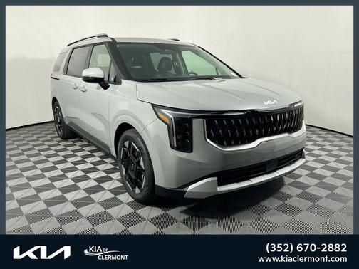 Ceramic Silver 2026 Kia Carnival EX