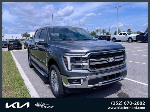Carbonized Gray Metallic 2025 Ford F-150 Lariat