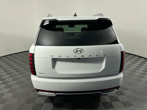 Creamy White Pearl 2026 Hyundai Palisade Hybrid Calligraphy