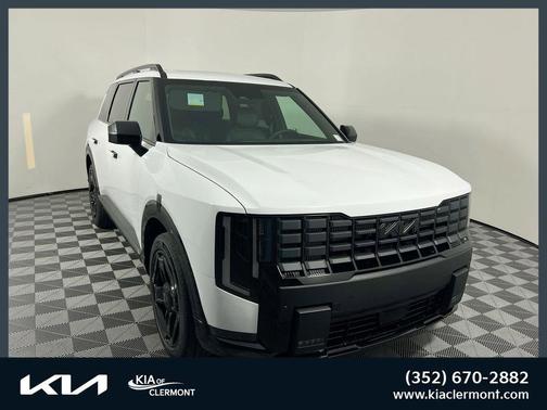 Glacial White Pearl 2027 Kia Telluride Hybrid X-Line SX