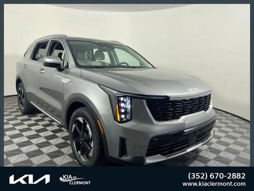 Steel Gray 2026 Kia Sorento Hybrid EX
