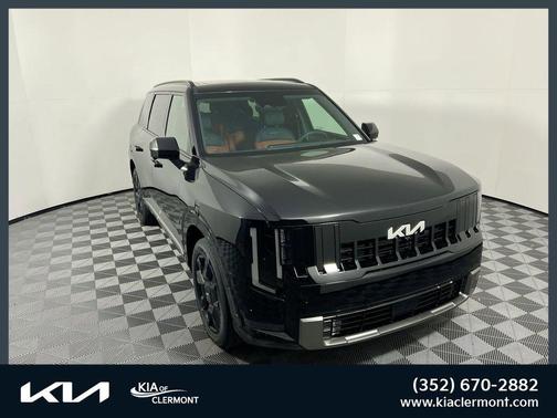 Ebony Black 2027 Kia Telluride Hybrid SX