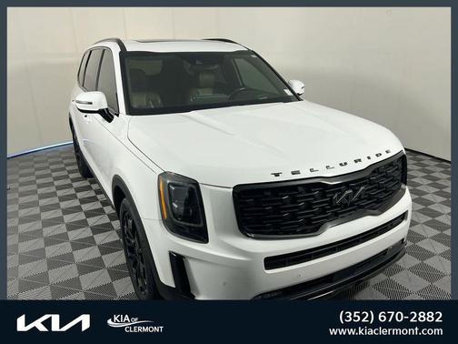 Glacial White Pearl 2022 Kia Telluride SX