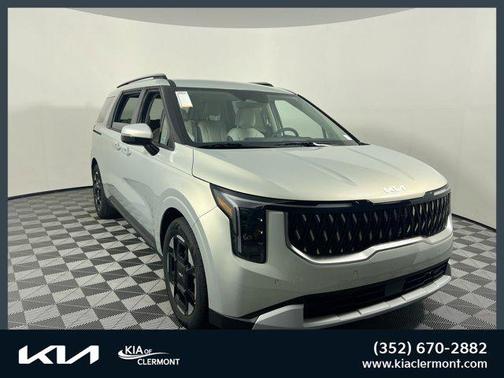 Ivory Silver 2026 Kia Carnival EX