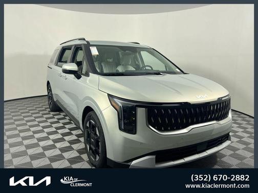 Ivory Silver 2026 Kia Carnival EX