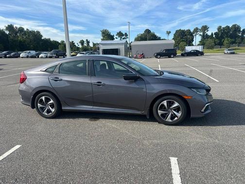 Sonic Gray Pearl 2019 Honda Civic LX