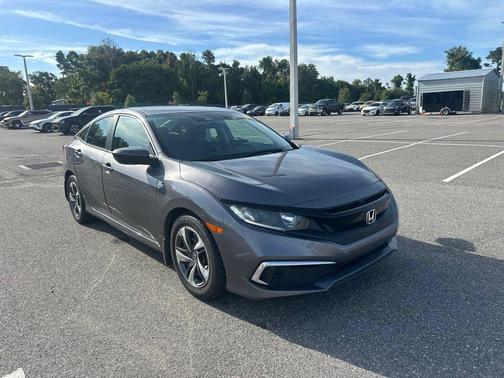 Sonic Gray Pearl 2019 Honda Civic LX