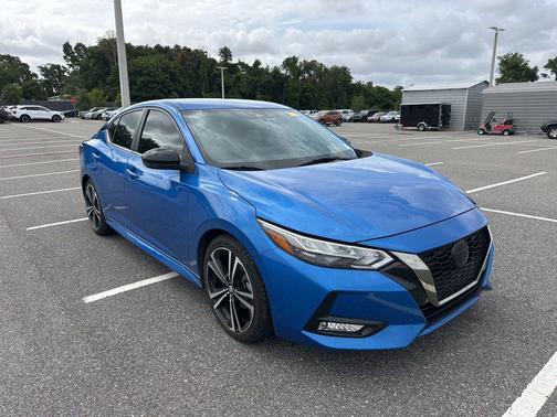 Electric Blue Metallic 2022 Nissan Sentra SR