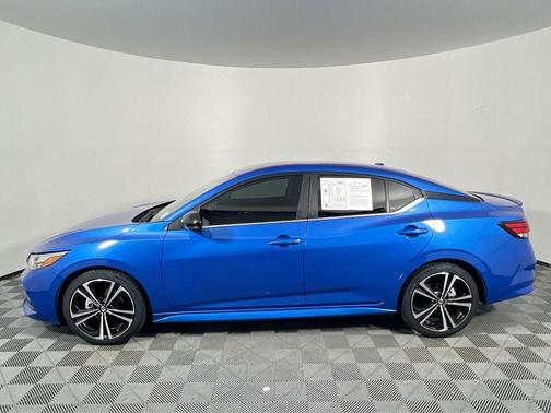 Electric Blue Metallic 2022 Nissan Sentra SR