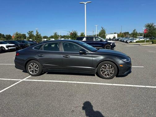 Portofino Gray 2021 Hyundai SONATA SEL