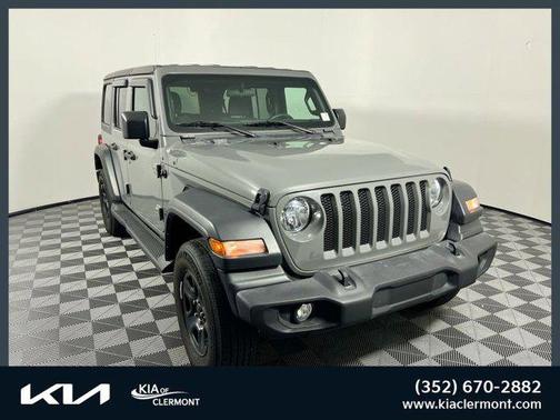 Sting-Gray Clearcoat 2023 Jeep Wrangler Sport