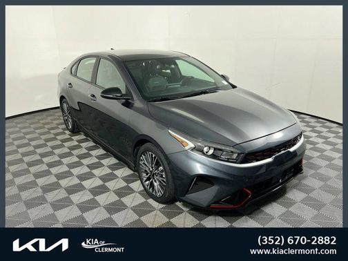 Gravity Gray 2024 Kia Forte GT-Line