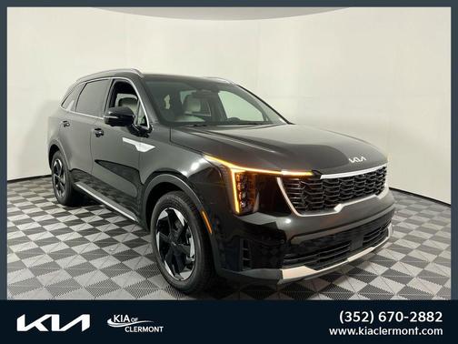 Aurora Black Pearl 2026 Kia Sorento Hybrid SX Prestige