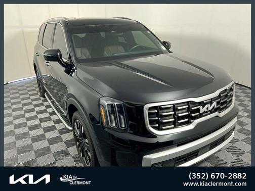 Ebony Black 2024 Kia Telluride SX