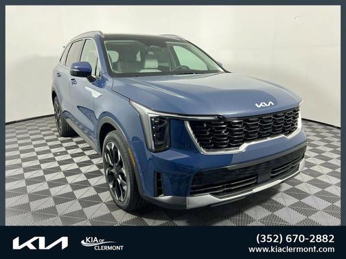 Midnight Lake Blue 2026 Kia Sorento EX