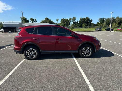 Ruby Flare Pearl 2018 Toyota RAV4 Hybrid LE
