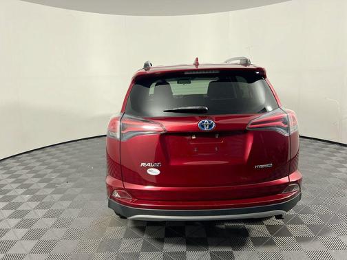 Ruby Flare Pearl 2018 Toyota RAV4 Hybrid LE