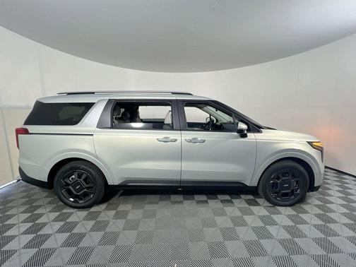 Ivory Silver 2026 Kia Carnival Hybrid EX