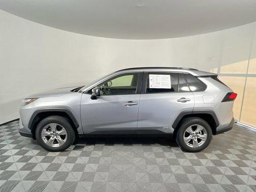 Silver Sky Metallic 2023 Toyota RAV4 Hybrid LE