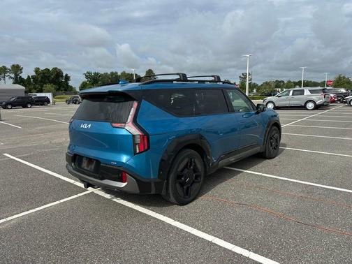 Ocean Blue 2024 Kia EV9 GT-Line