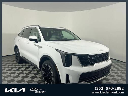 Glacial White Pearl 2026 Kia Sorento EX