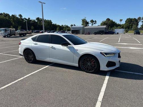 Platinum White Pearl 2021 Acura TLX Base